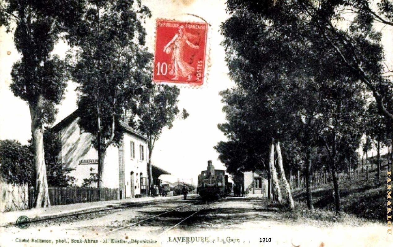 Laverdure - Gare - 1910.jpg
